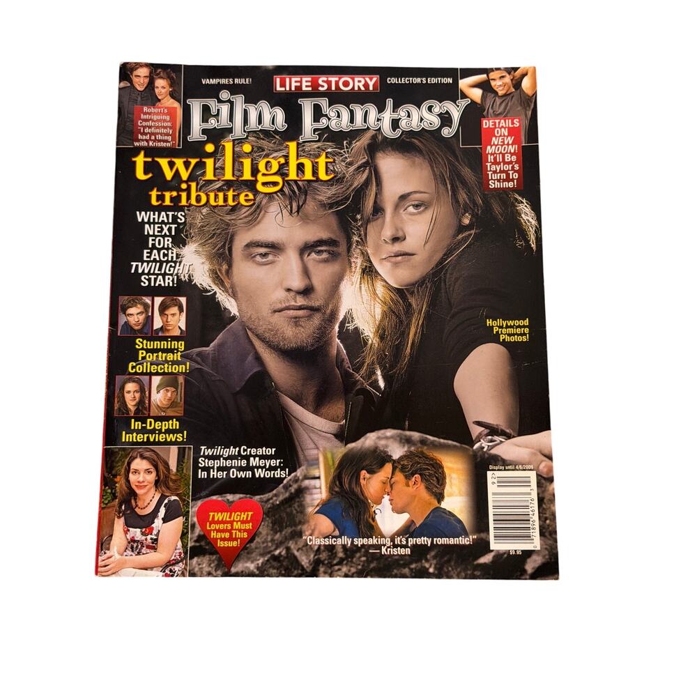 VTG 2009 Life Story Twilight Tribute Film Fantasy magazine y2k vamprie twee